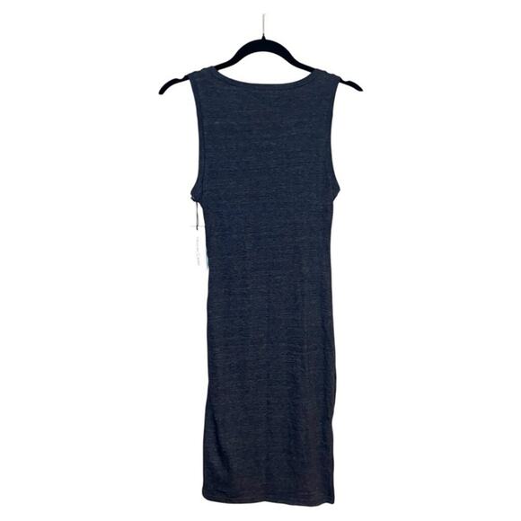 Treasure & Bond Navy Ruched Knit Bodycon Sheath Dress XXS NWT - Picture 3 of 5